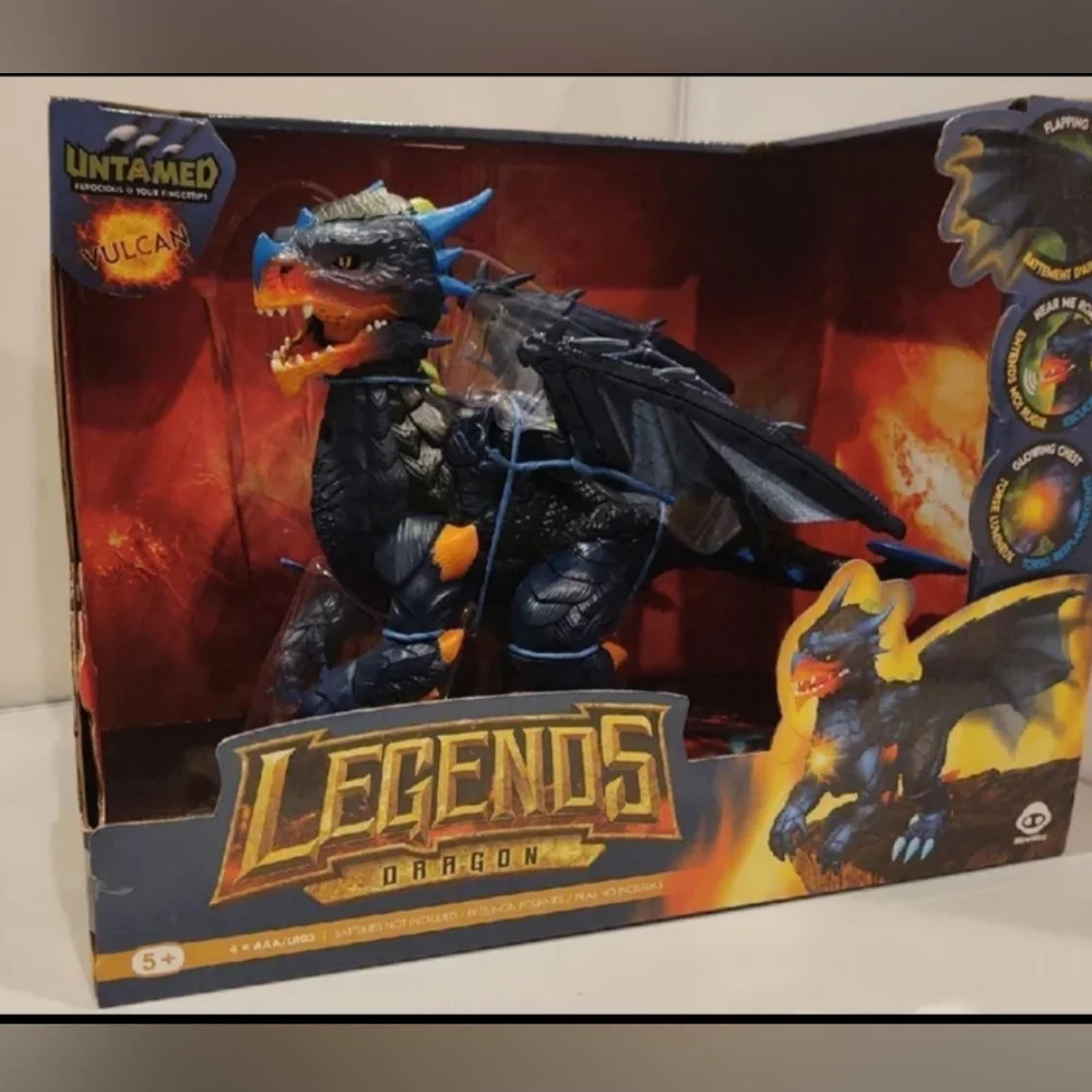 Legends Dragon Vulcan interactive NWT